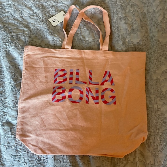 Billabong Handbags - NEW BILLABONG CANVAS TOTE BAG